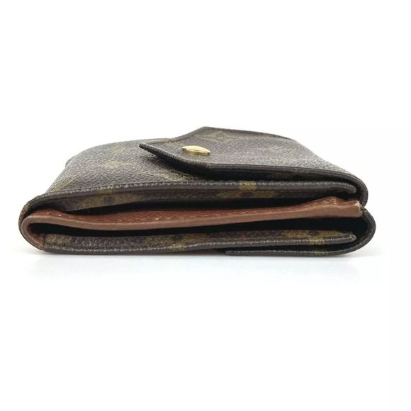 Louis Vuitton Wallet Tri Fold M61660 Porte Monnaie Billets Monogram Auth - Picture 5 of 10
